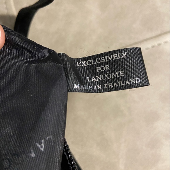 LACOME BLACK RUFFLE HANDBAG - Picture 5 of 7